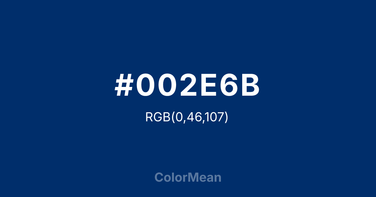 #002E6B color swatch