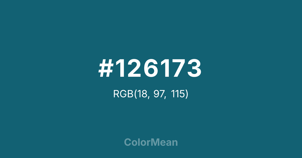 #126173 color swatch