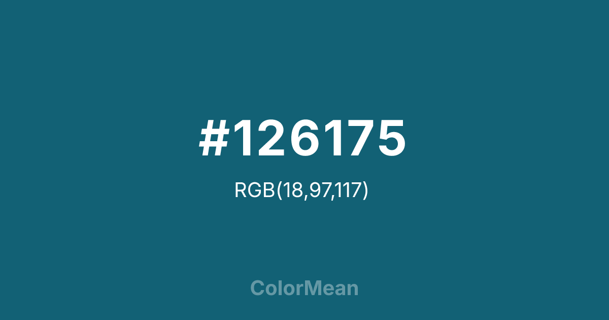 #126175 color swatch