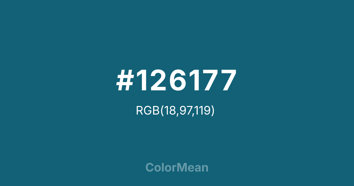 #126177 color swatch