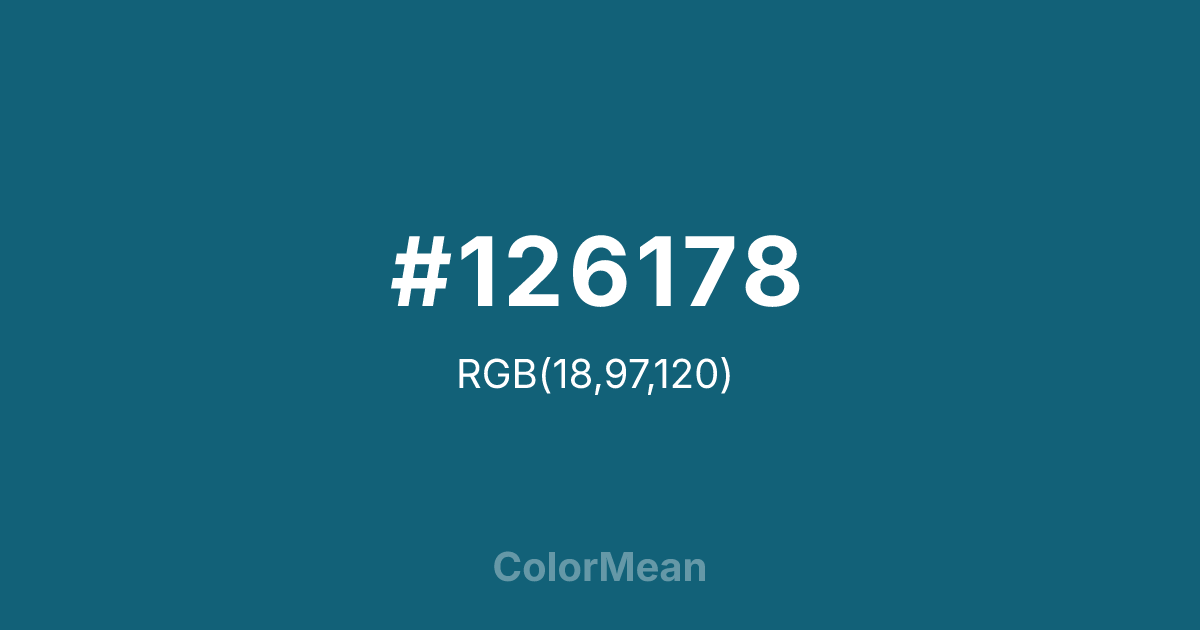 #126178 color swatch