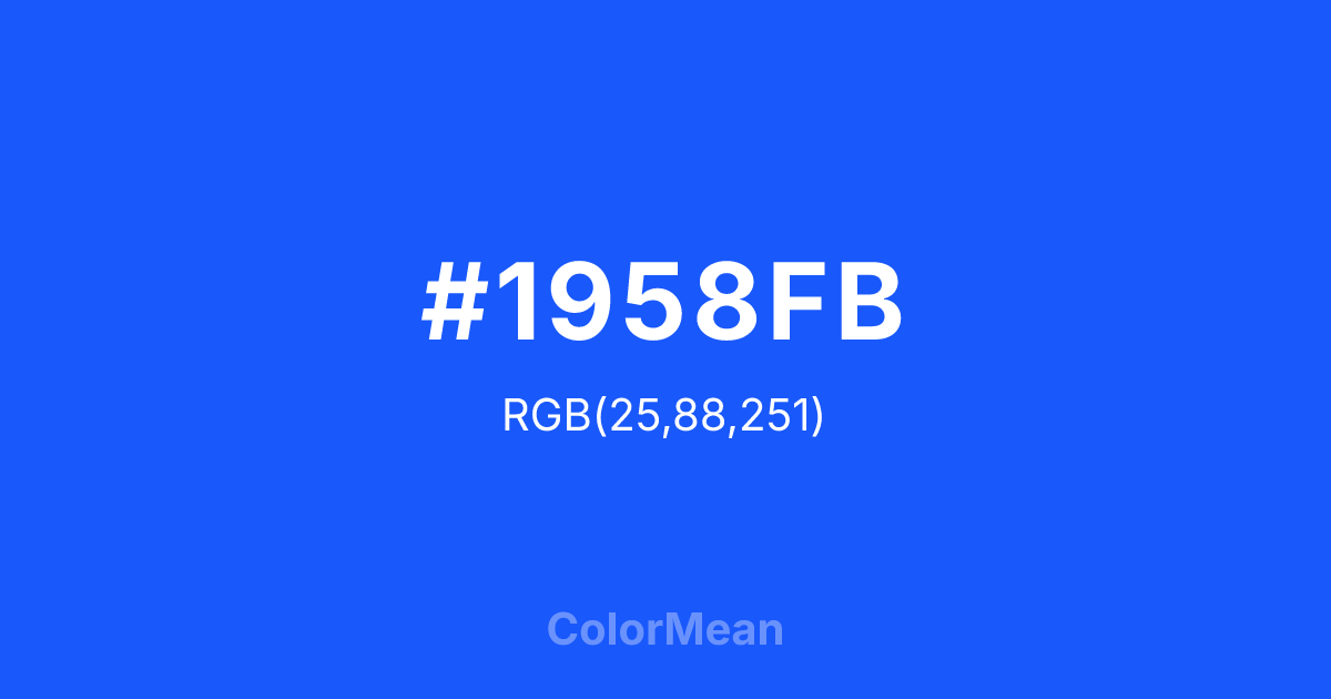 #1958FB color swatch