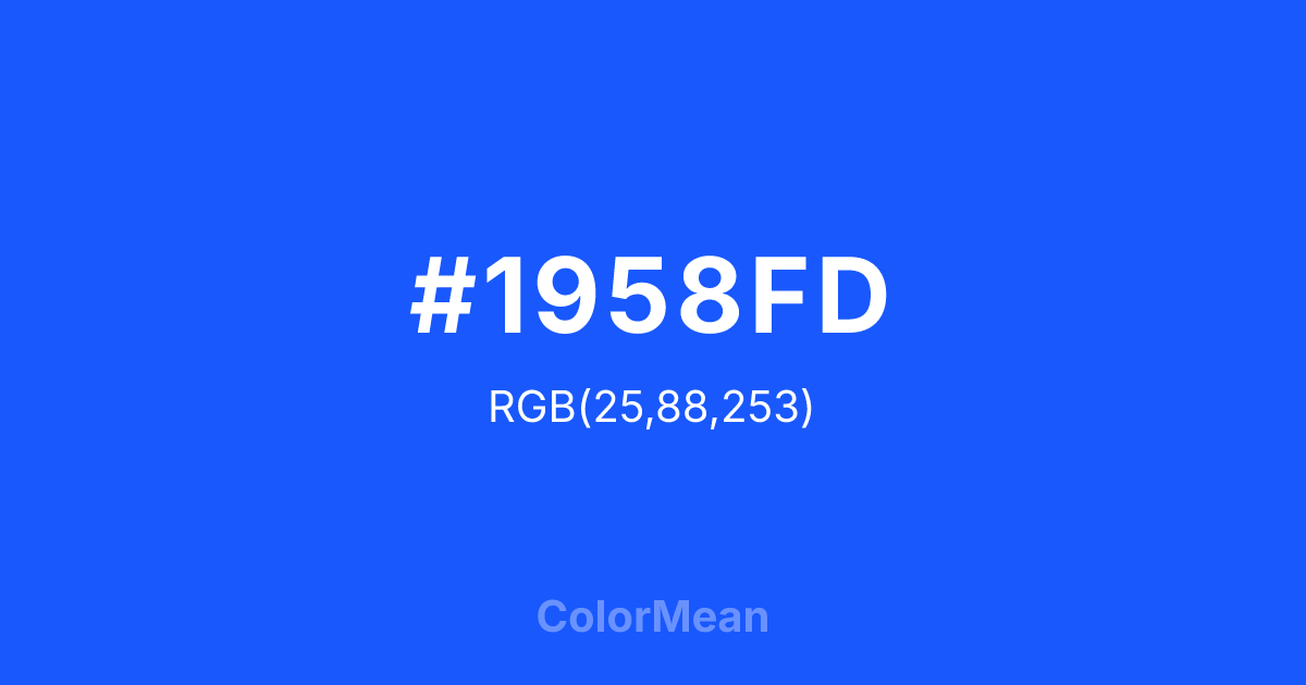#1958FD color swatch