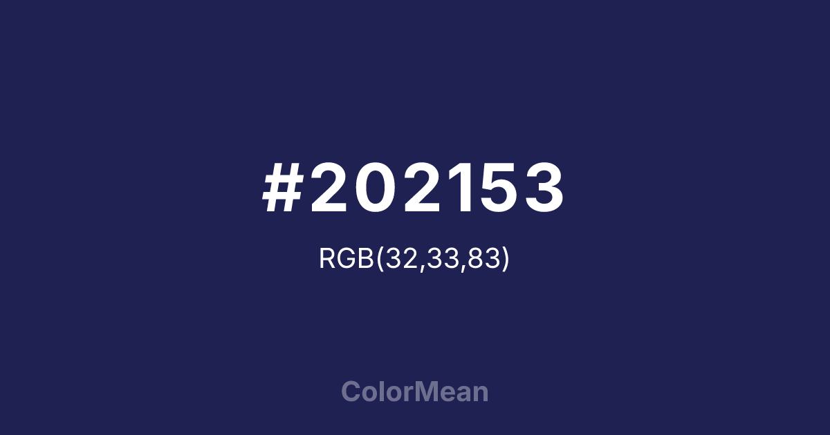 #202153 color swatch