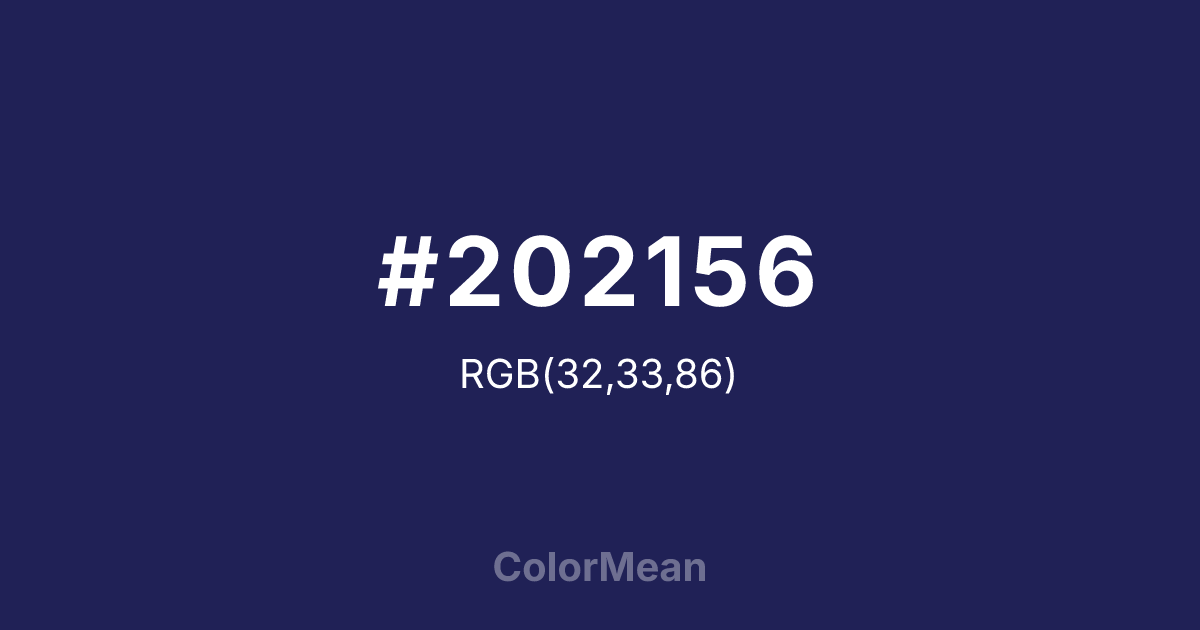 #202156 color swatch