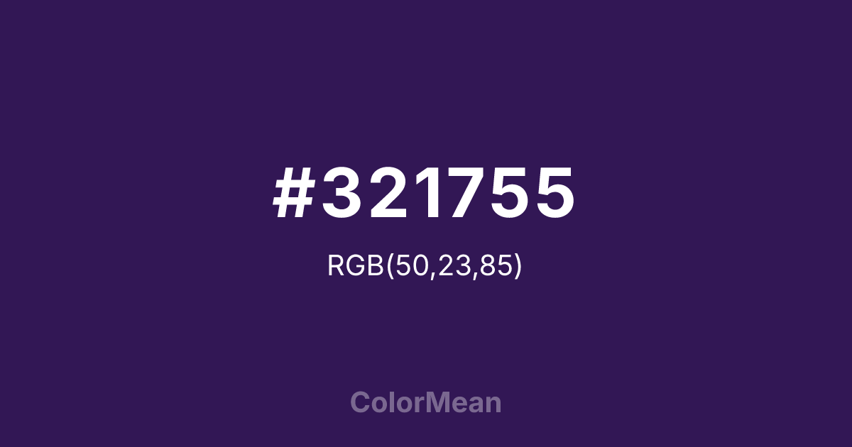 #321755 color swatch