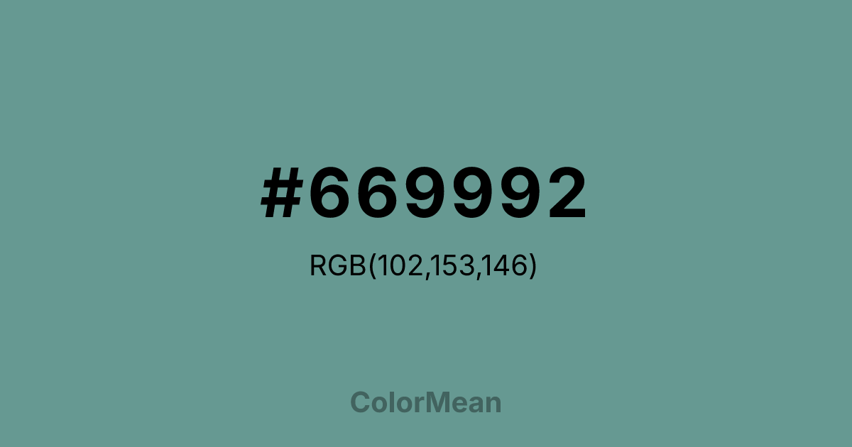 #669992 color swatch