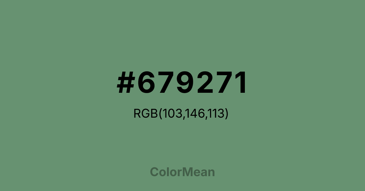 #679271 color swatch