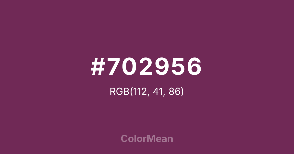 #702956 color swatch