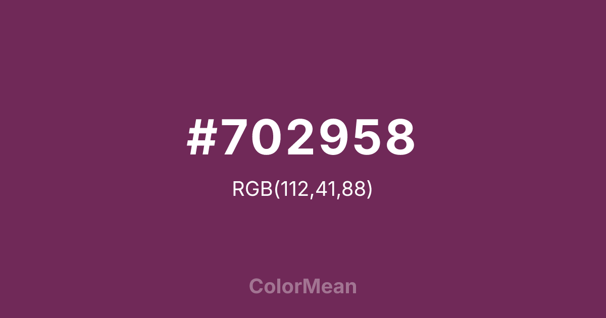 #702958 color swatch