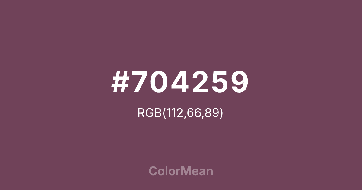 #704259 color swatch