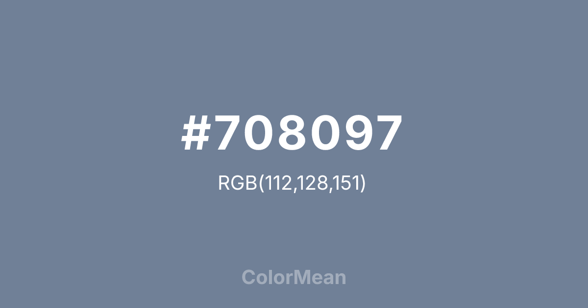 #708097 color swatch