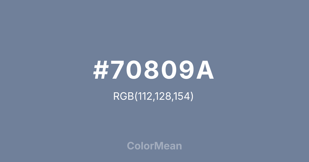 #70809A color swatch