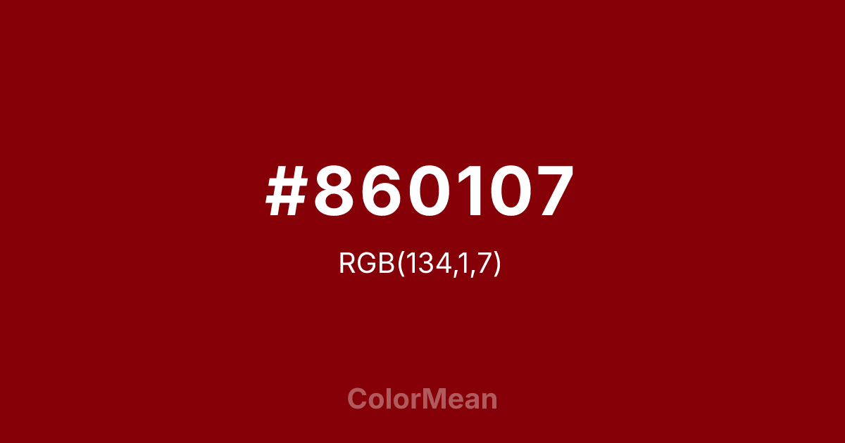 #860107 color swatch