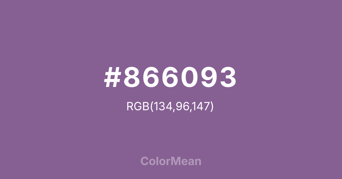 #866093 color swatch