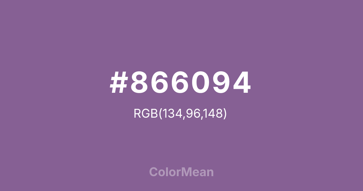 #866094 color swatch
