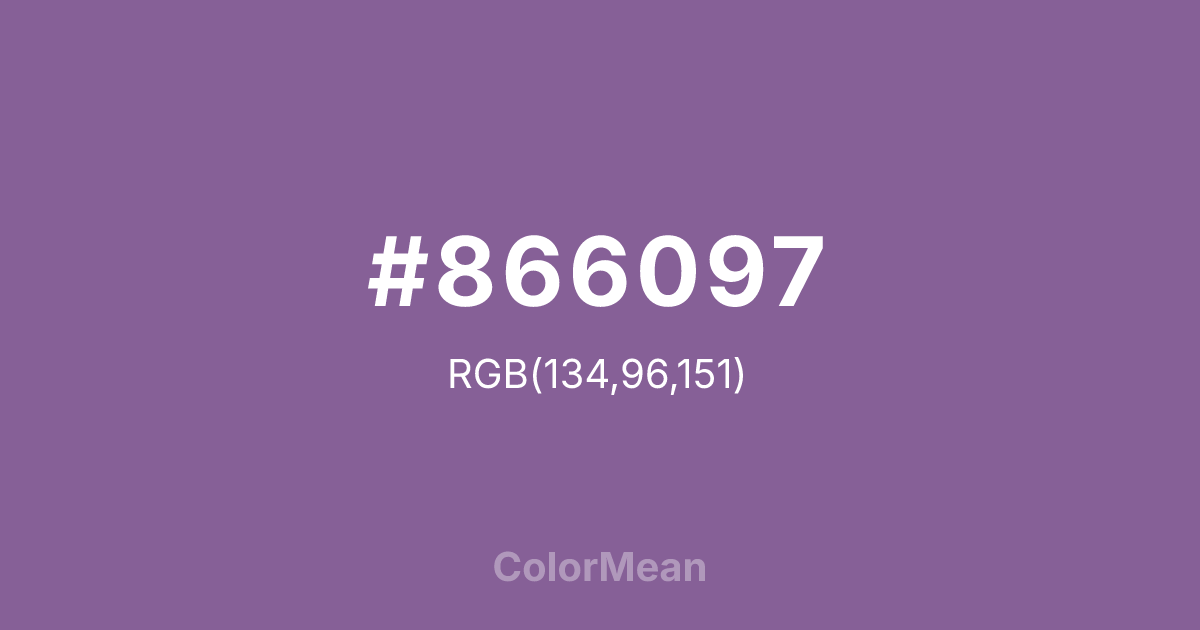 #866097 color swatch
