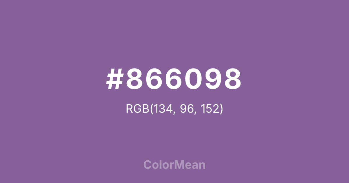 #866098 color swatch