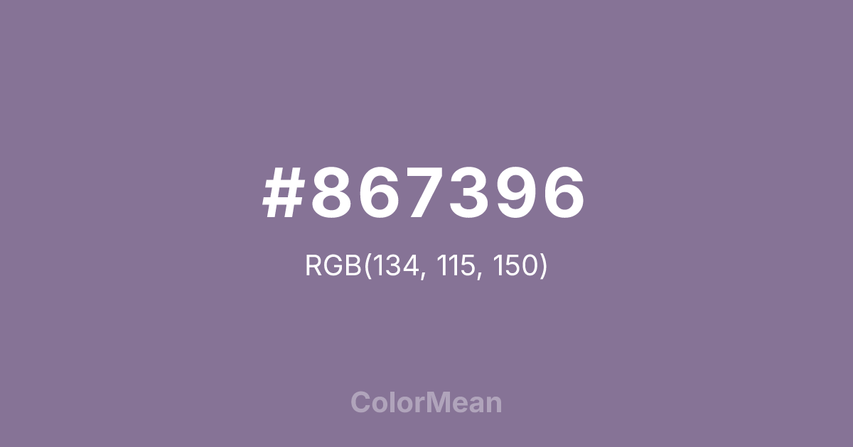 #867396 color swatch