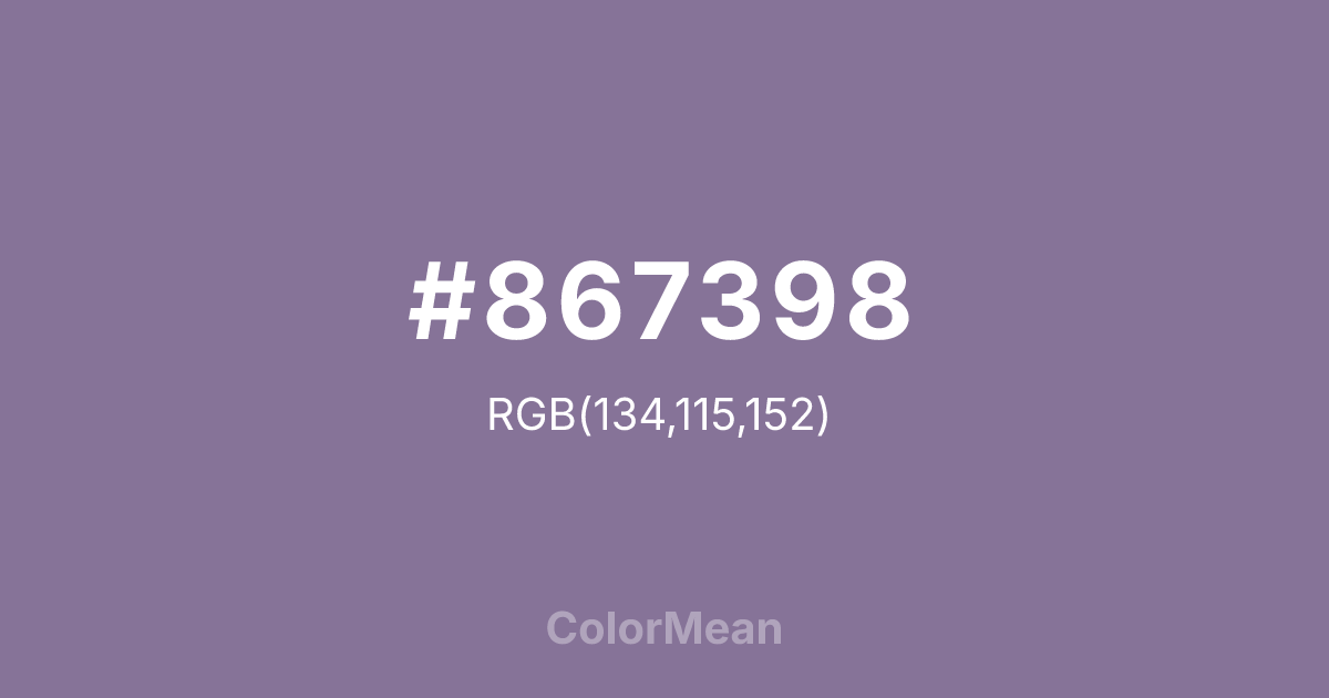 #867398 color swatch