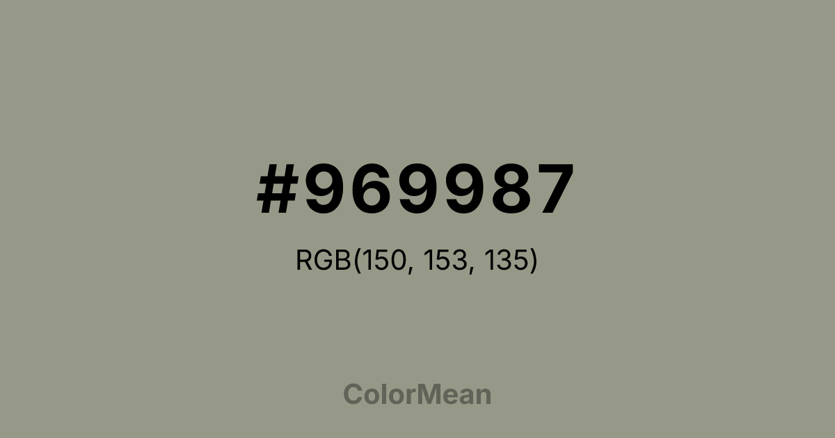#969987 color swatch