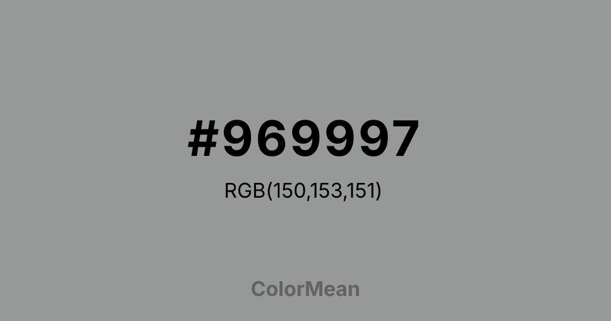 #969997 color swatch