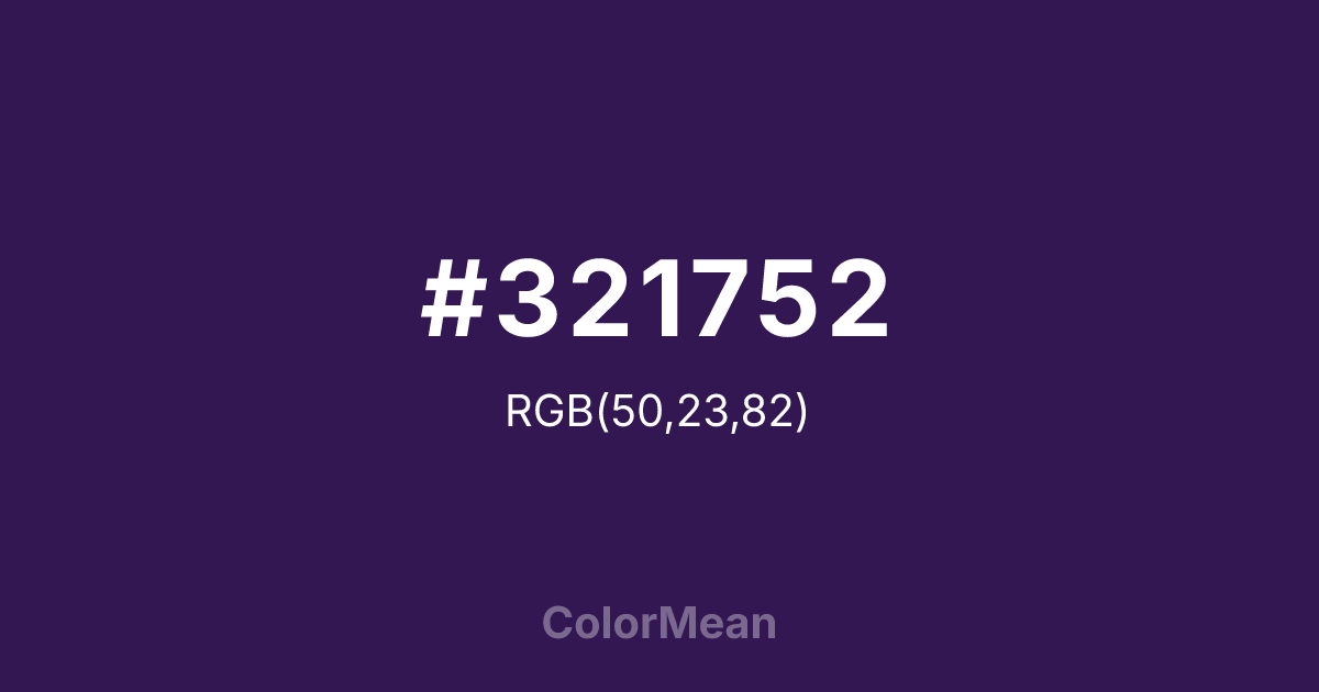 #321752 color swatch