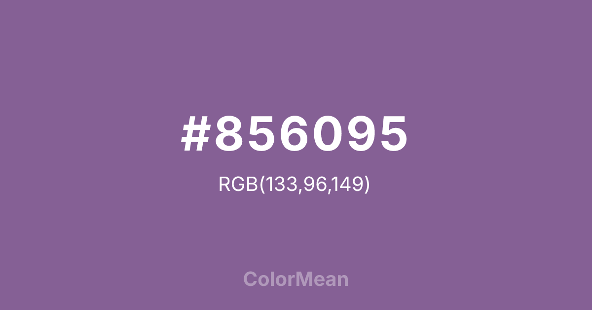 #856095 color swatch