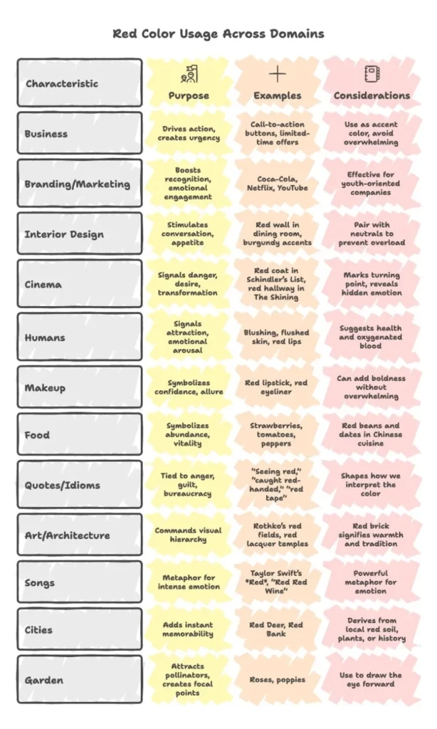 red-color-uses-accross-domains