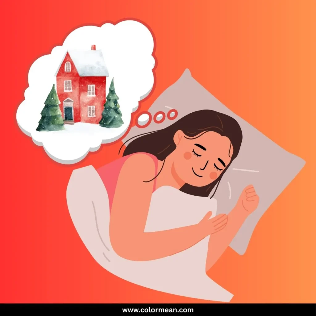 dream about seeing color red