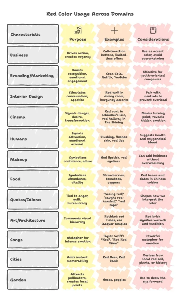 red-color-uses-accross-domains